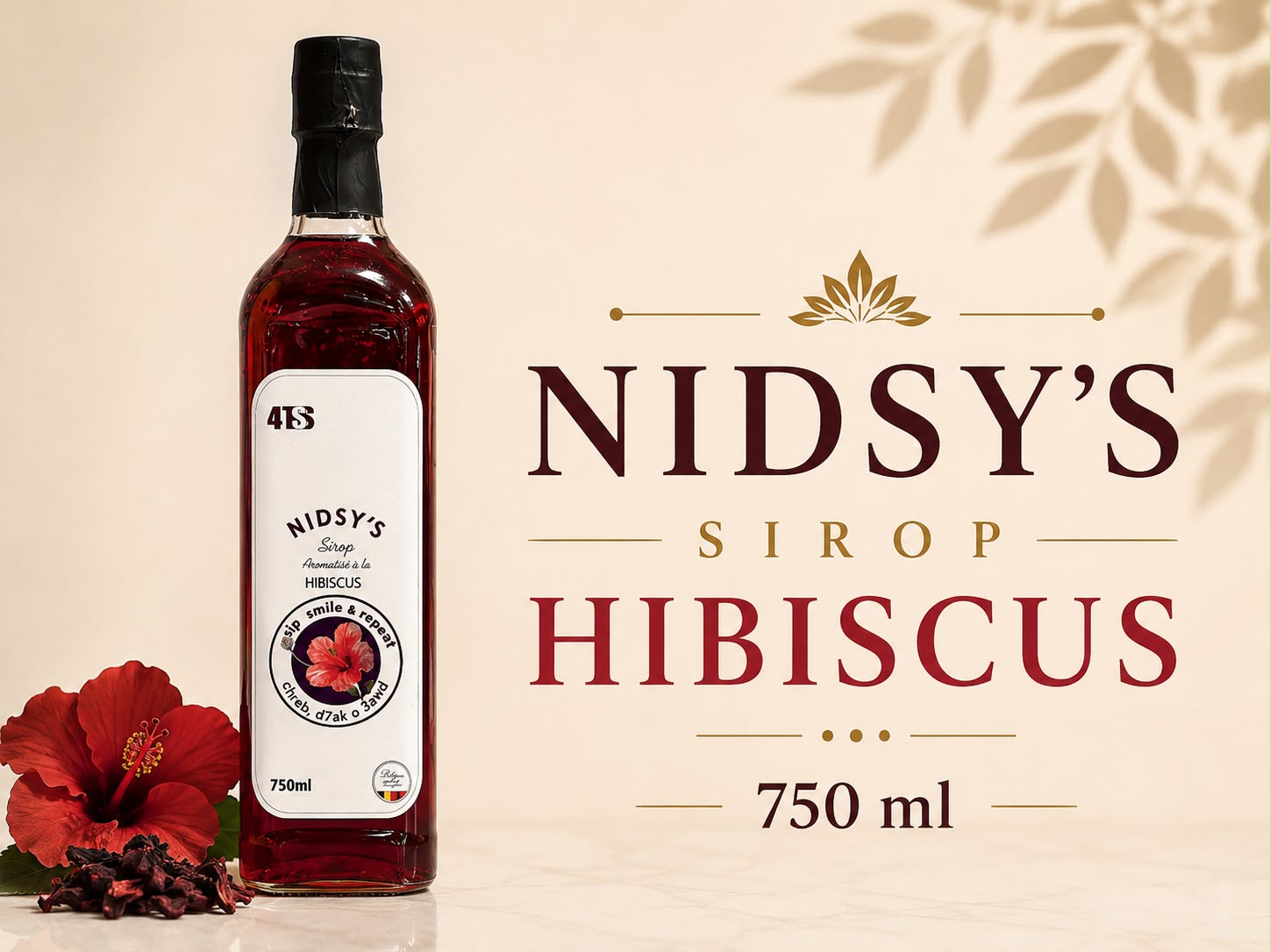 Sirop Hibiscus NIDSY'S