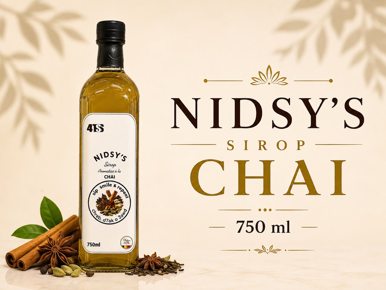Sirop Chai NIDSY'S