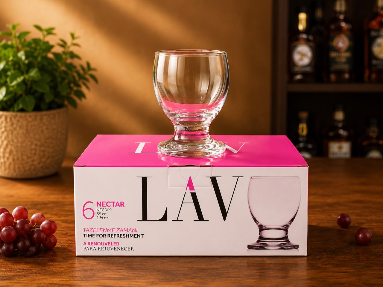 Lot de verres LAV - NEC 309