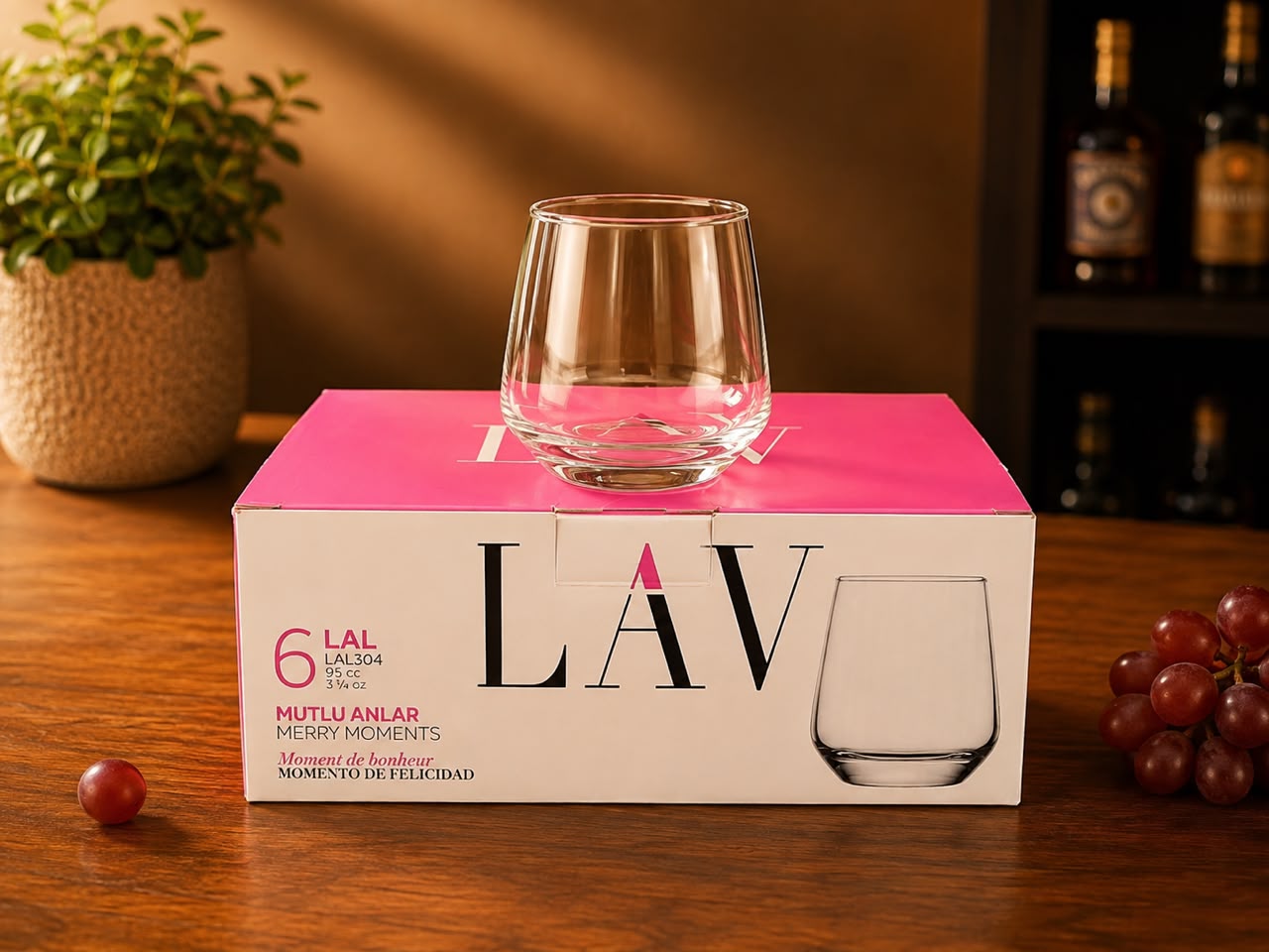 Lot de verres LAV - LAL 304