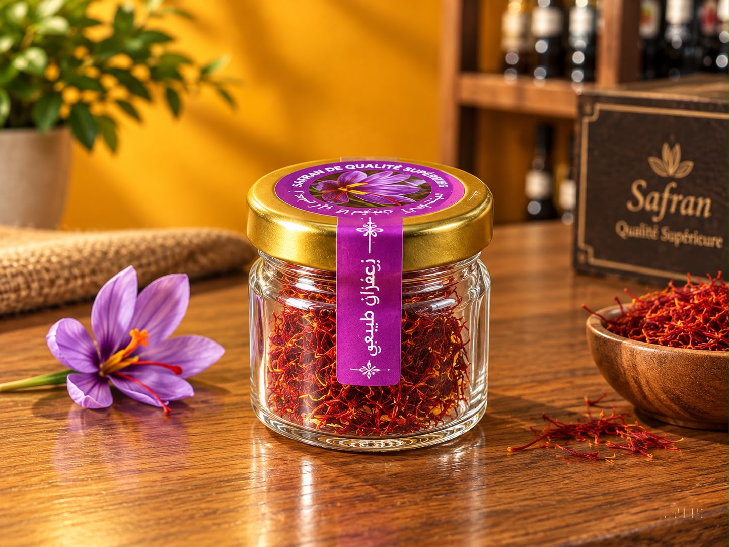 Safran pur de taliouine 1g — Grossiste — Khatra
