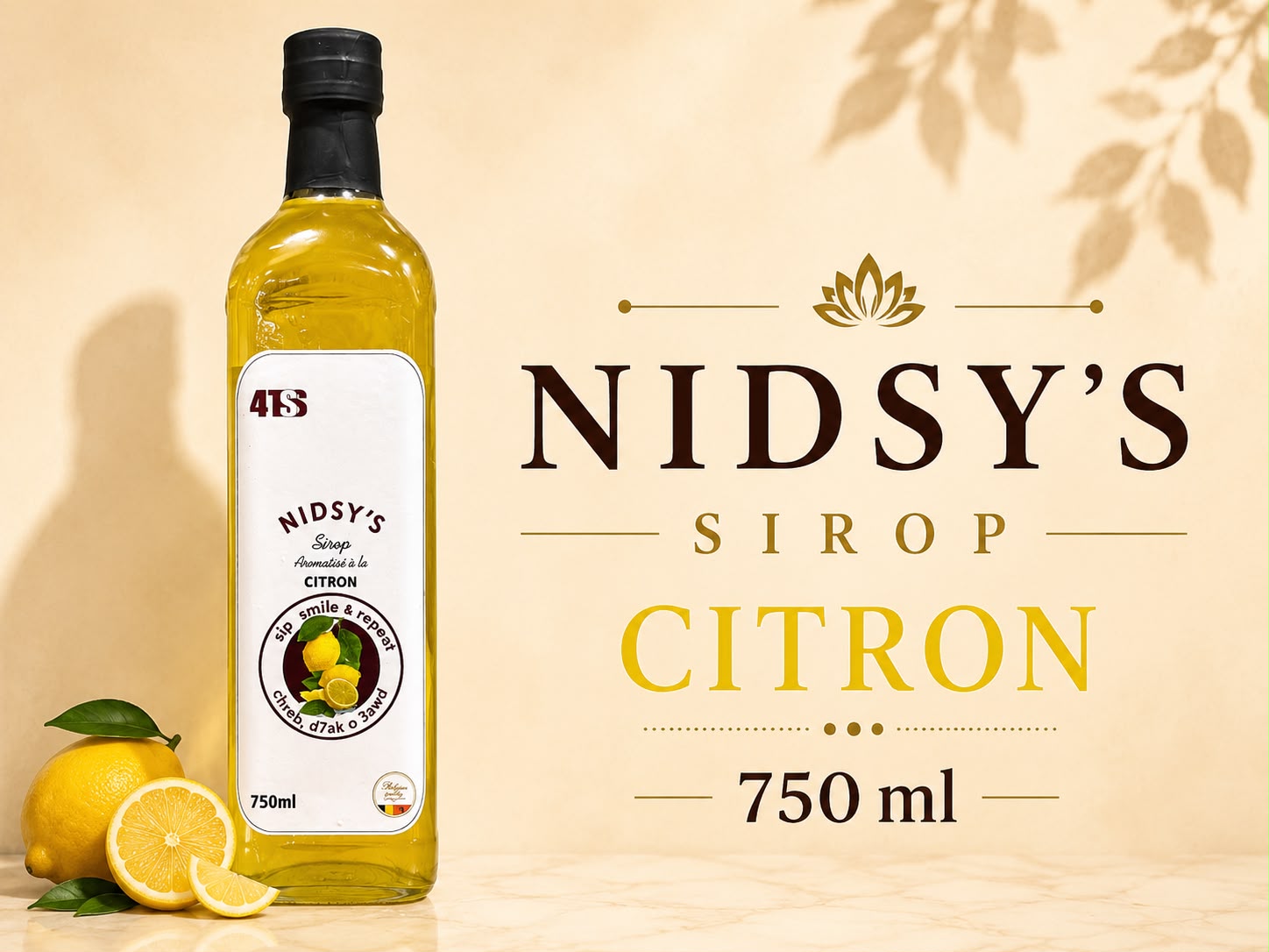 Sirop Citron NIDSY'S