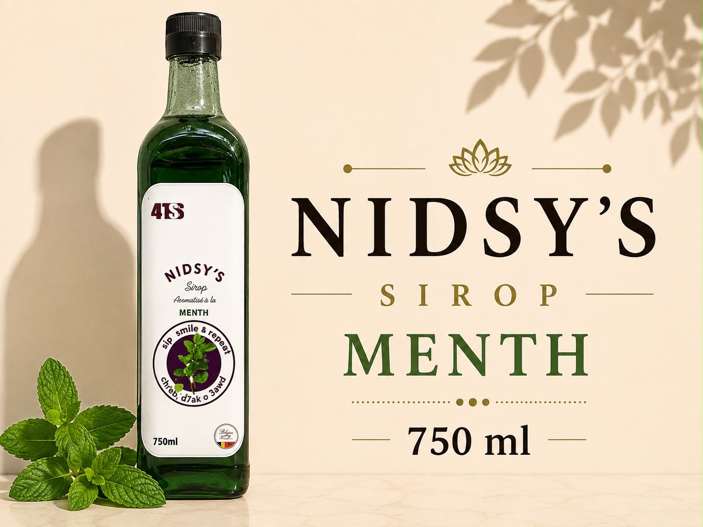 Sirop Menthe NIDSY'S