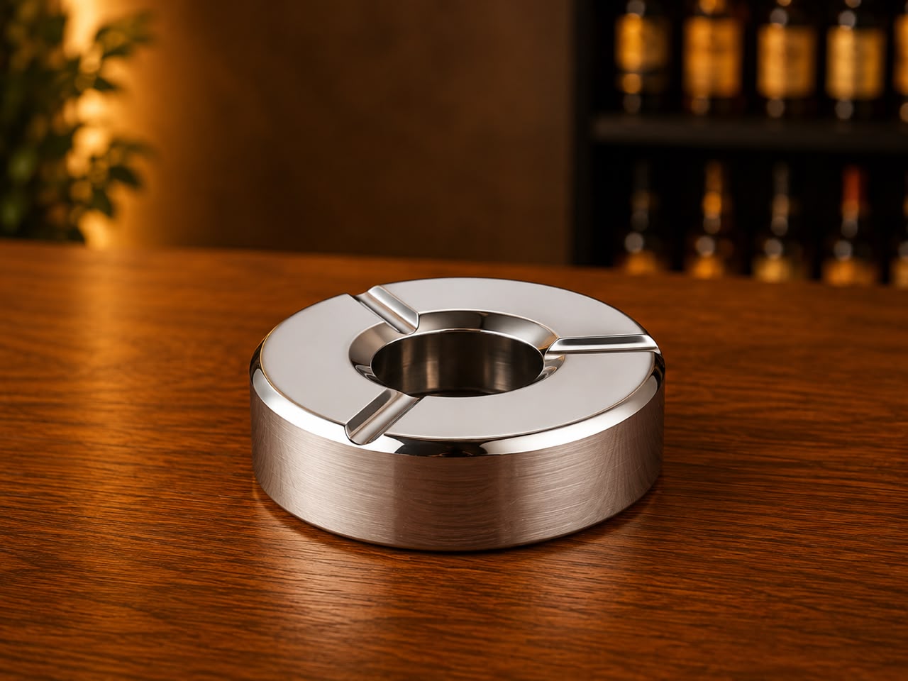 Cendrier Anti-vent Inox