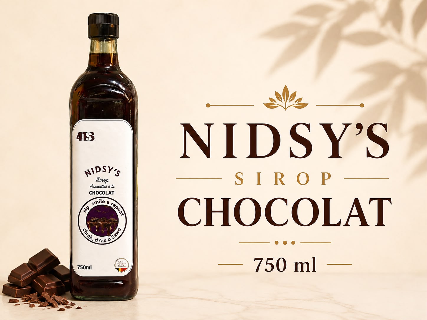 Sirop Chocolat NIDSY'S