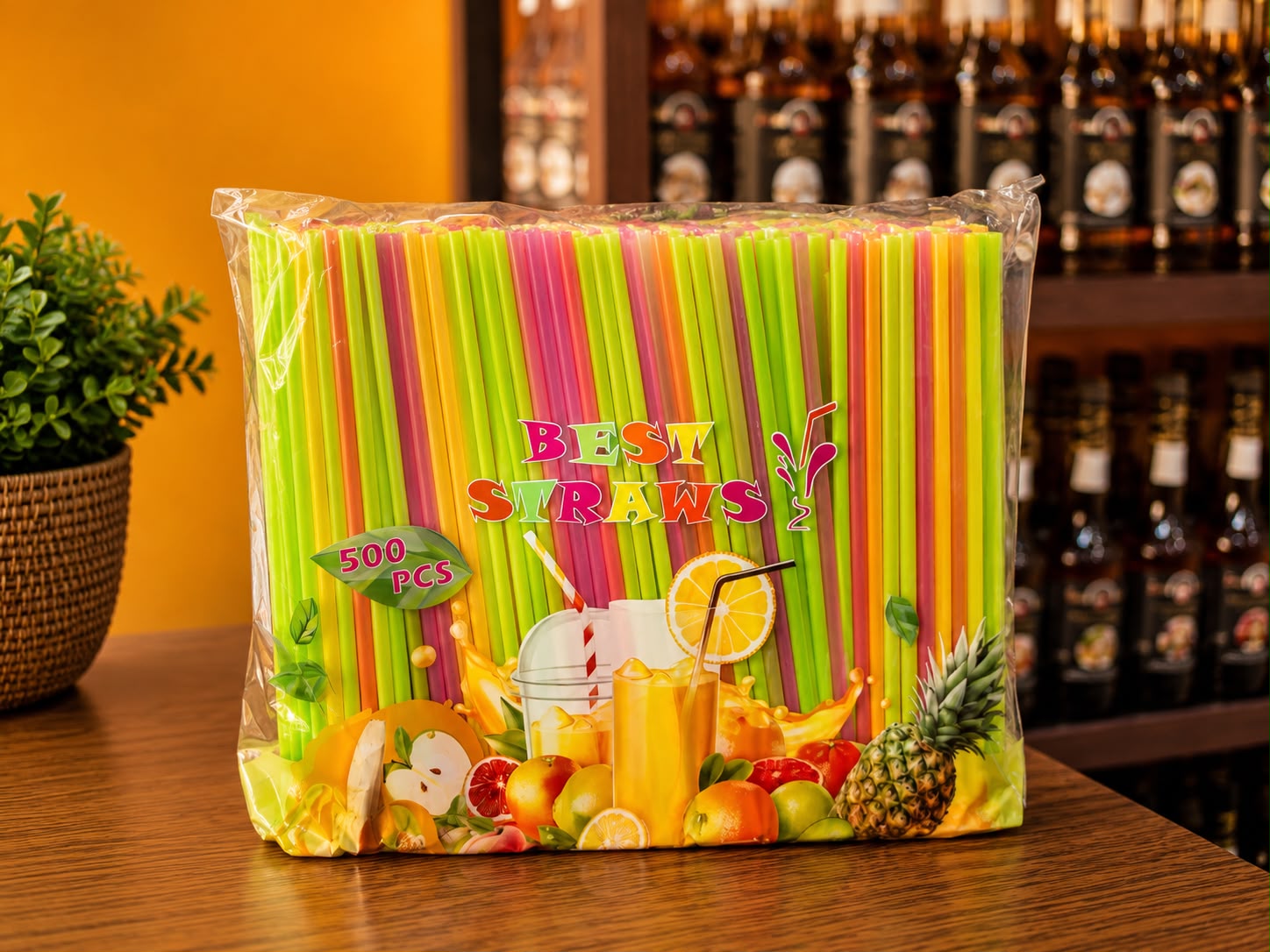 Lot de pailles-500 pcs