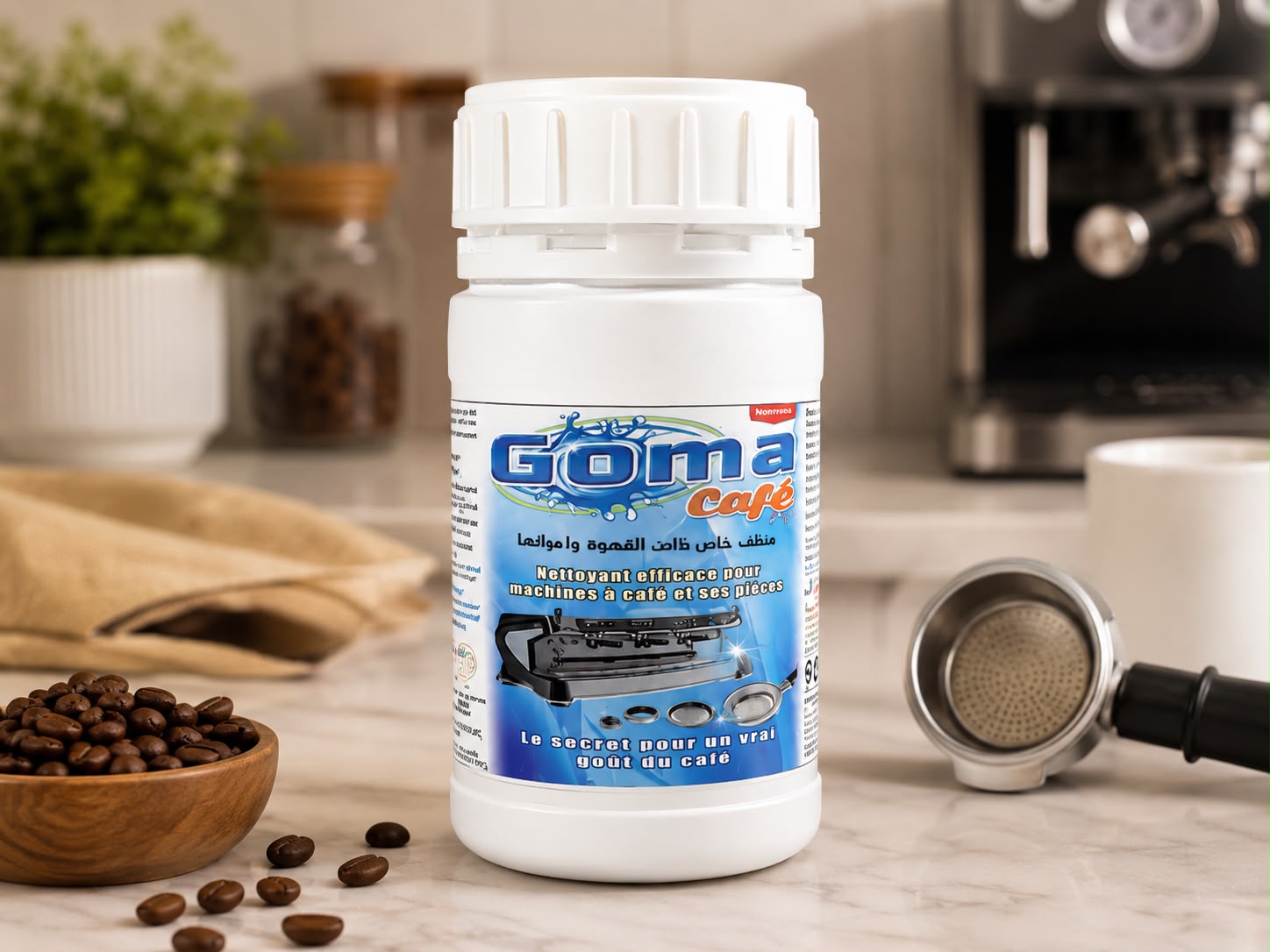 Goma Café — materiels — Khatra