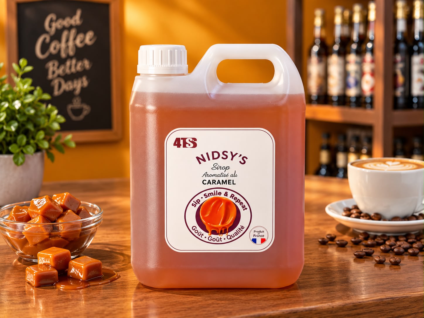 Bibo de sirop caramel — Grossiste — Khatra