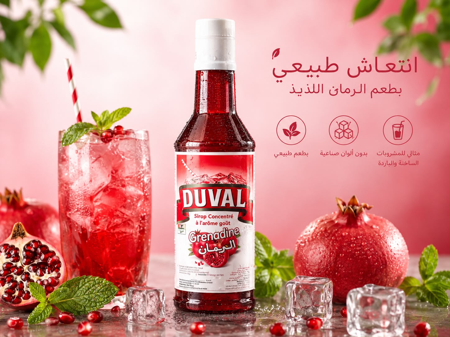 Sirop Grenadine Duval