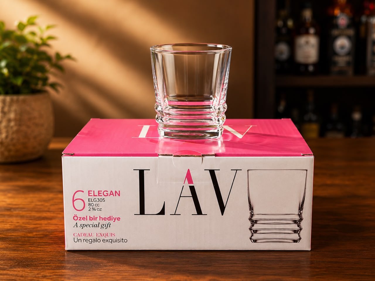 Lot de verres LAV - ELG 305